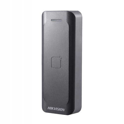 Зчитувач Hikvision DS-K1802E для EM-Marine карт, чорного кольору