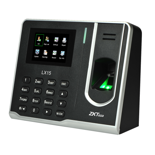 Автономний біометричний зчитувач з функцією обліку часу ZKTeco LX15