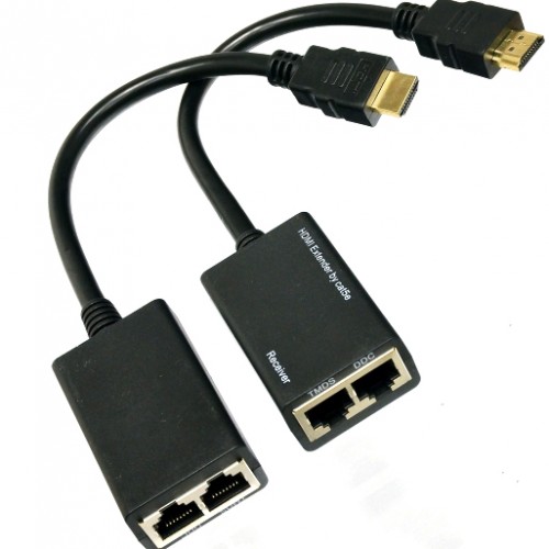 HDMI передавач сигналу Full HD по звитій парі cat.5e на 20 метрів