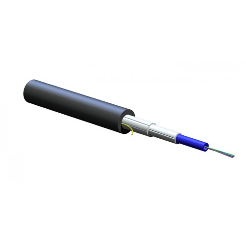 ВО кабель универсальный 1x4 E9/125 (SMF-28® Ultra), монотуб, диэлектрическая защита, LSZH ™ / FRNC, Gel-Free