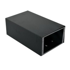 ВО коробка для ВО соединений (4 х 16 SC/FC) без лицевой панели, пустая, черная.