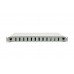 Патч-панель 24 порта 12SCDuplex, пустая, кабельные вводы для 2xPG13.5 и 2xPG11, 1U, серая