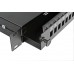 Патч-панель 24 порта SC-Simpl./LC-Dupl./E2000, пустая, кабельные вводы для 6xPG13.5 и 6xPG11, 1U, черная.