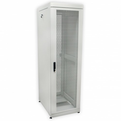 Шкаф серверный 19" 42U, 610х865 мм (Ш*Г), серый, перфорированные двери