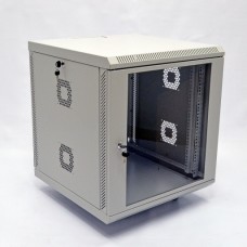 Шкаф серверный 12U, 600х500х640 мм (Ш*Г*В), акриловое стекло