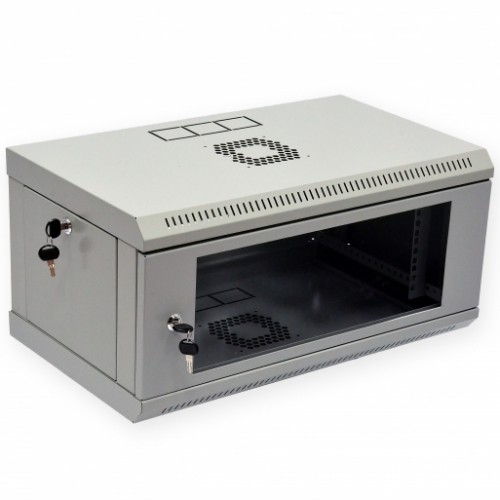 Шкаф серверный 4U, 600х350х284мм (Ш*Г*В), акриловое стекло