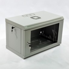 Серверный шкаф 6U, 600х350х373 мм (Ш*Г*В), акриловое стекло