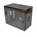 Серверный шкаф 9U, 600х350х507 мм (Ш*Г*В), акриловое стекло, черный
