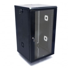Шкаф серверный 19", 21U, 600х600х1040мм (Ш*Г*В), акриловое стекло