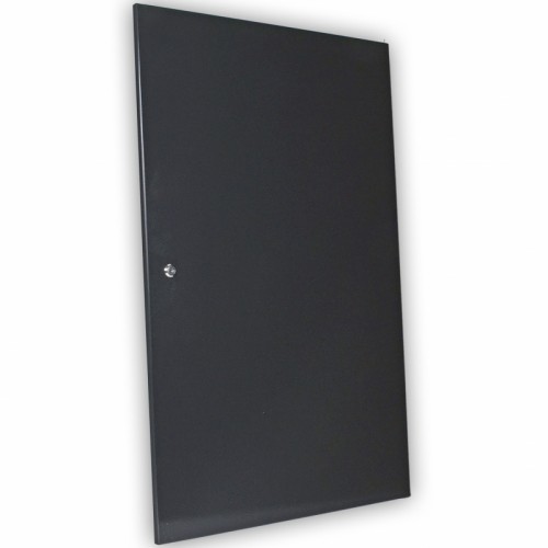 Двері суцільнометалеві для серверної шафи 21U MGSWA, чорні